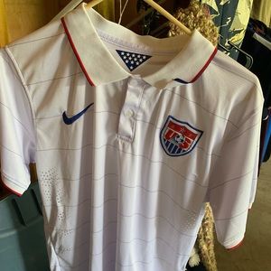 Nike USA soccer polo shirt